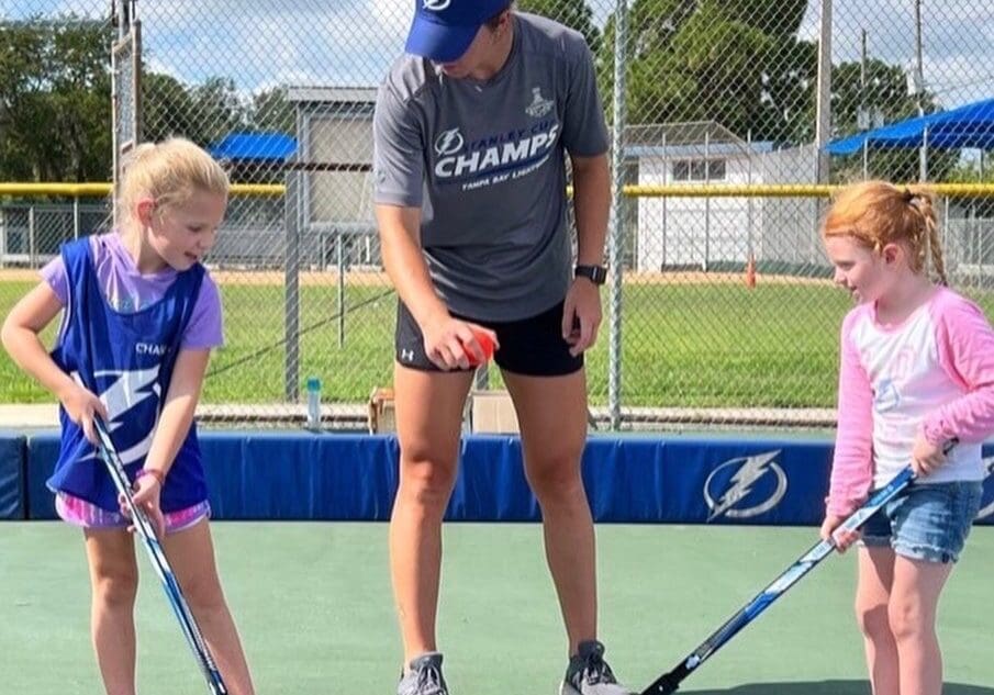 Girls Ball Hockey